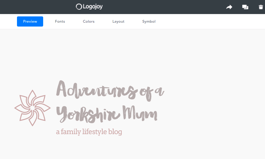 Creating A Blog Logo In One Simple Step