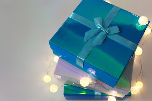 A pile of presents
