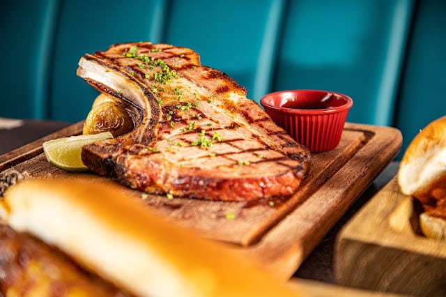 grilled pork chop