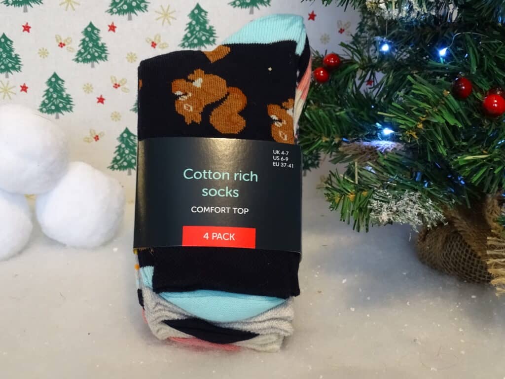 a pack of three pairs of socks from cotton traders