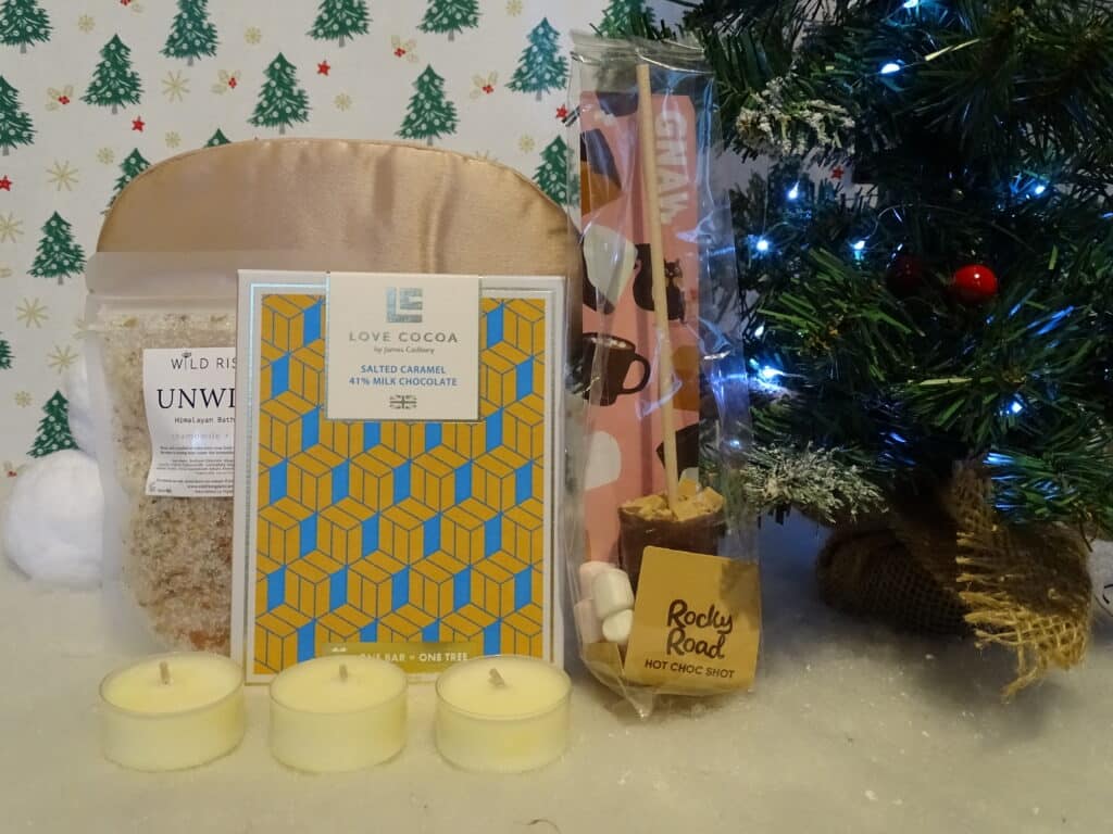 A pamper hamper from Eliza and Ted