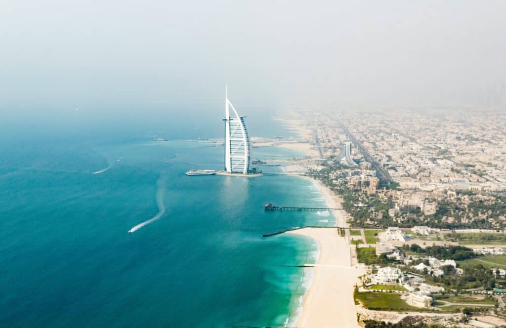 Dubai from the air